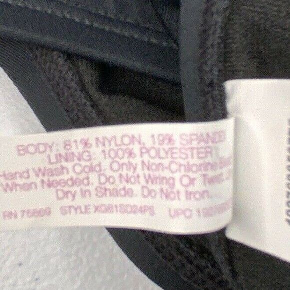 SO Juniors Plus High Waist Bottom Swim Black Size 3X NEW - Picture 3 of 5